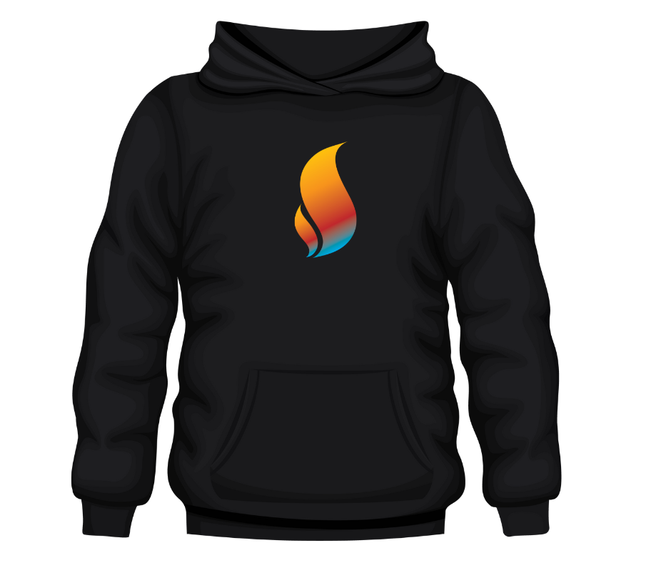 Flame Hoodie-Multi Flame