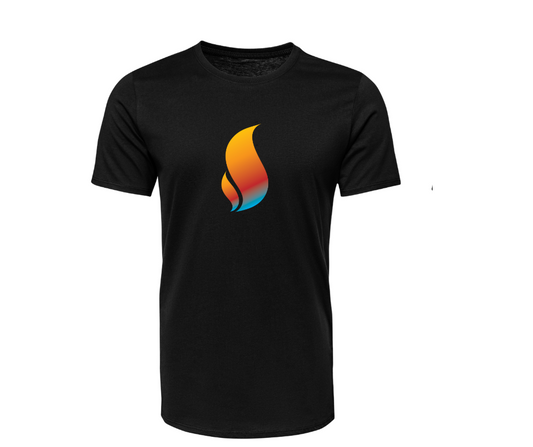 Flame Tee-Multi Flame